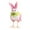 Pink, variant on RUIG Spring Fabric Birds Decoration, Easter Home Decor Fluffy Hanging Birds with Claws, Colorful Plush Avian Ornaments for Window Tree Porch Decor