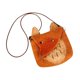 thumbnail image 2 of Bolso bandolera de fieltro de lana para mujer, práctico y casual, con forma de animal, para playa Naranja, 2 of 9
