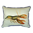 thumbnail image 2 of Lobster Extra Large Zippered Pillow 20x24, 2 of 4