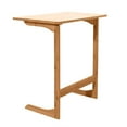 thumbnail image 2 of L-shaped Sofa Side Coffee Table Bamboo PC Laptop Desk Corner Lazy Bedside Reading Eating Table, 2 of 10