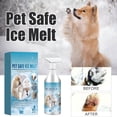thumbnail image 2 of BANIRO 2026 New Snow Salt Ice Melt Pet Safe,Ice Melt - 2.1Oz Pet Friendly Ice Melt for Dog Cat,Fast-Acting Deicer/Ice Remover for Driveway,Concrete,Sidewalk & Outdoor Spaces (#1Pc), 2 of 7