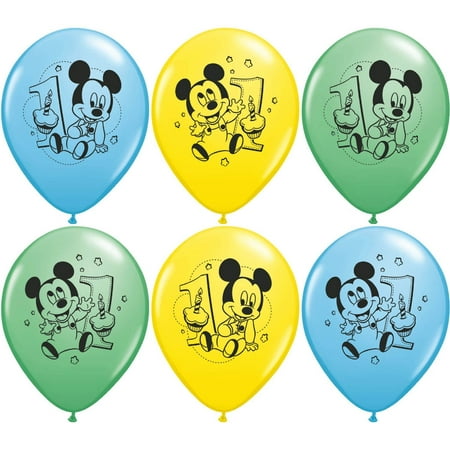 Party Supplies -Pioneer Latex Balloons 6 ct 12