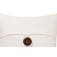 thumbnail image 2 of Envelope Throw Pillow, 18" x 18" - White, 2 of 7
