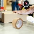 thumbnail image 2 of 45MMx25M General High Viscosity Water-free Kraft Sealing Tape Packaging Tape for Printing Concealing Photo Frame, 2 of 5