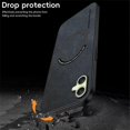 thumbnail image 4 of WANLONFENG YBP Series For Samsung Galaxy A06 5G 4G Magnetic Case with Tempered Glass Film PU Leather, 4 of 5