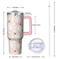 thumbnail image 2 of 40oz Halloween Tumbler with Handle, Spooky Pumpkin Bat | Print | Halloween Gifts for Girls & Boys | with Lids and Straws | Stainless Steel Insulated | Travel Coffee Mug, 2 of 5