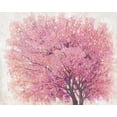thumbnail image 4 of Tim OToole 18x15 Black Modern Wood Framed Wall Art Titled - Pink Cherry Blossom Tree II, 4 of 6