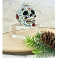 thumbnail image 2 of Christmas By Krebs Blown Glass  Collectible Tree Ornaments  (3.5" Candy Day of the Dead Skull), 2 of 6