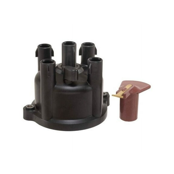 Distributor Cap and Rotor Kit - Compatible with 1993 - 1995 Toyota Pickup 2.4L 4-Cylinder 1994