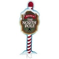 thumbnail image 1 of Advanced Graphics 2567 46 x 19 in. North Pole Sign Outdoor Yard Sign, 1 of 1