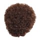 thumbnail image 3 of Peluca afro , 8 pulgadas, peluca corta rizada cabello , peluca afroamericana rizada suave y apretada con peluca , Macarena Pelucas de cabello humano para mujeres, 3 of 8