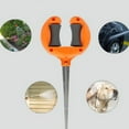 thumbnail image 4 of ROCKROK Convenient Garden Hose Holder in Orange Quick Set for Car Washing and Cleaning, 4 of 8