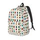 thumbnail image 1 of Disketp Cartoon Insects Mochila de Lona Estampada, Mochila Escolar de Viaje Ligera para Estudiantes y Portátil-Medium, 1 of 5