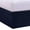 Navy, variant on Luxury Hotel Tailored Bed Skirt, Box Pleats, 14 Inch Drop, King, Navy