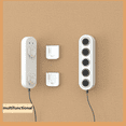 thumbnail image 3 of ckepdyeh - Soporte magnético de pared para mando a distancia, 5 unidades, autoadhesivo, para TV (negro), 3 of 7