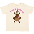 thumbnail image 3 of Inktastic Little Monkey Girl Girls Toddler T-Shirt, 3 of 5