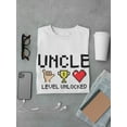 thumbnail image 3 of Uncle Level Unlocked  Men White T-Shirt, Male x-Large, 3 of 4