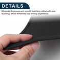thumbnail image 4 of Adhesivo de cuero anti patada para la puerta del coche Unique Bargains para Porsche Panamera 2010-2014, protector de borde lateral del panel de la puerta, respaldo adhesivo negro, 1 juego, 4 of 6