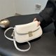 thumbnail image 4 of Bolso de hombro para mujer, diseño de nicho de moda de otoño 2025, elegante, combinable, estilo retro, bandolera pequeña cuadrada, 4 of 5