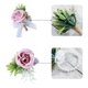 thumbnail image 3 of Ramillete de pulsera con ramillete de rosas artificiales para hombres y mujeres, conjunto de bolas de boda, decoración, conjunto de accesorios de flores, decoración, 3 of 5