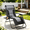 Black-Gray, variant on Atilioo Zero Gravity Chair, 440LBS Capacity Reclining Lounge Chair with Removable Cushion & Side Tray, Foldable Patio Chair for Outdoor, Indoor, Lawn, Camping, Black