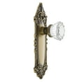 thumbnail image 2 of Nostalgic Warehouse Viccry_Prv_238_Nk Crystal Solid Brass Privacy Door Knob Set - Brass, 2 of 7
