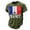Army Green, variant on Men Casual Short Sleeve T Shirt Comfortable Breathable Tee Daily Wear Couples Matching Outfit, M, Army Green