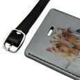 thumbnail image 2 of Yorkie Yorkshire Terriers Dog Baby Stroller Rectangle Leather Luggage Card Suitcase Carry-On ID Tag, 2 of 8