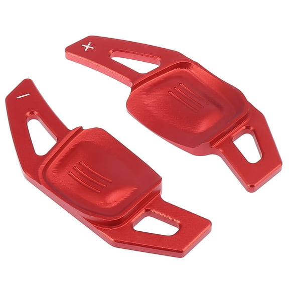 Pair Red Steering Wheel Shift Paddle Shifter for Volkswagen Golf 7 Alltrack MK7 Variant Tiguan Jetta Aluminum Alloy