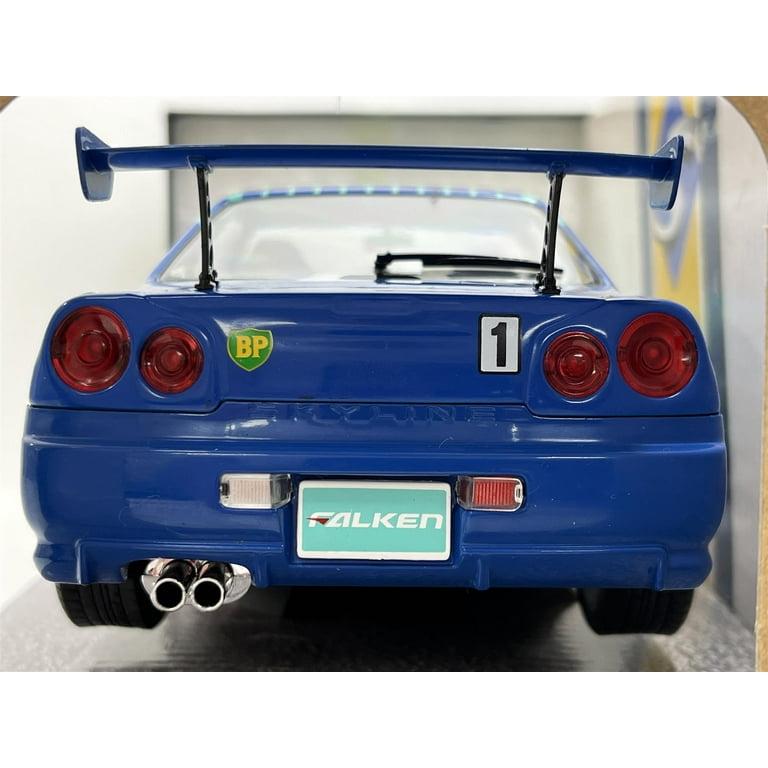 Solido 1999 Nissan Skyline GT-R (R34) Falken Drift Livery – Green