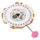 thumbnail image 3 of Movimiento de reloj calendario firme y estable Movimiento de reloj Piezas de repuesto resistentes al desgaste para el hogar para el taller de reparación de relojes ANGGREK Otros, 3 of 8