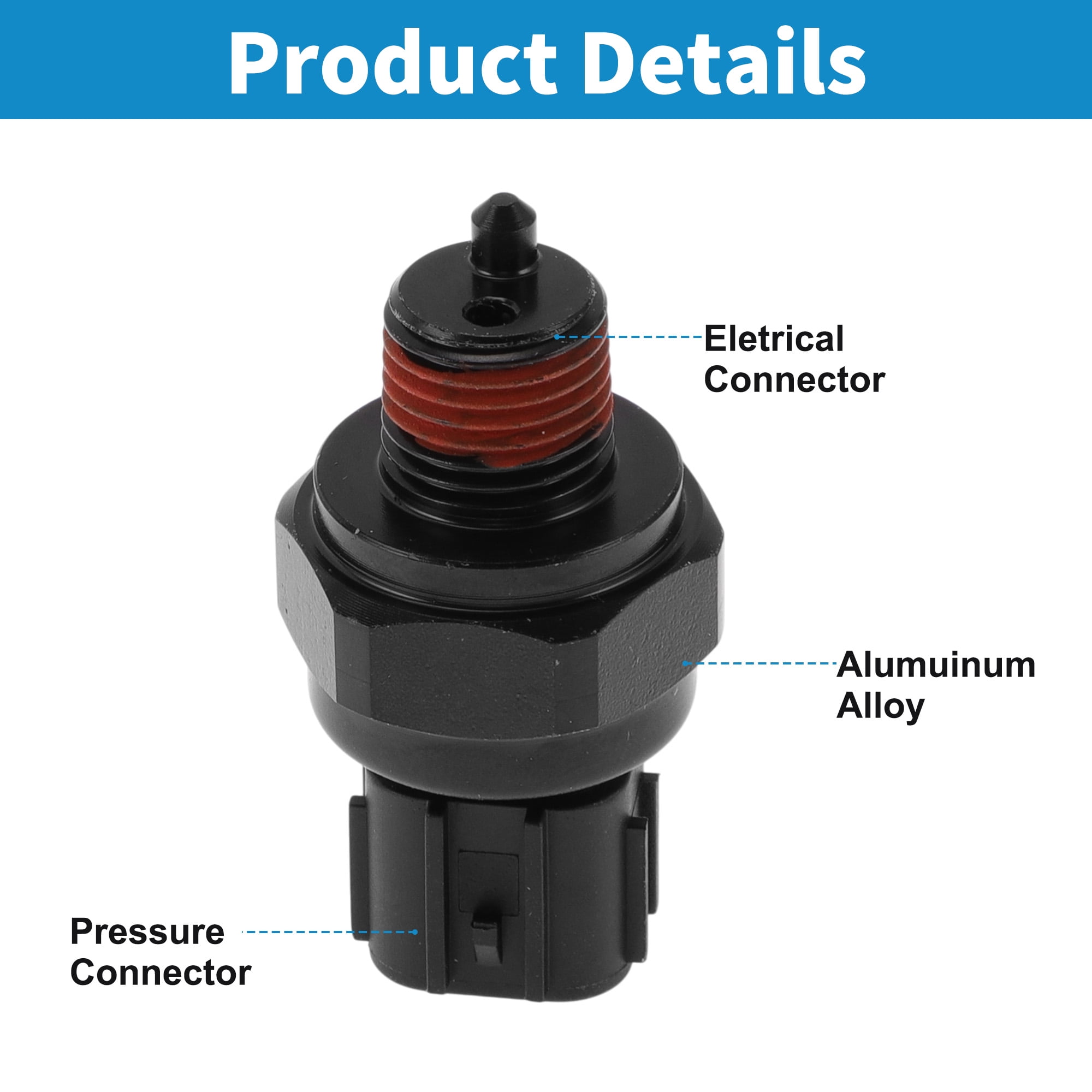 Unique Bargains 1 Pcs No.947513C000 Engine Oil Pressure Sensor for Hyundai for Genesis 2015-2016 3.8L for Hyundai for Genesis G70 G80 G90 2017-2020 3.8L