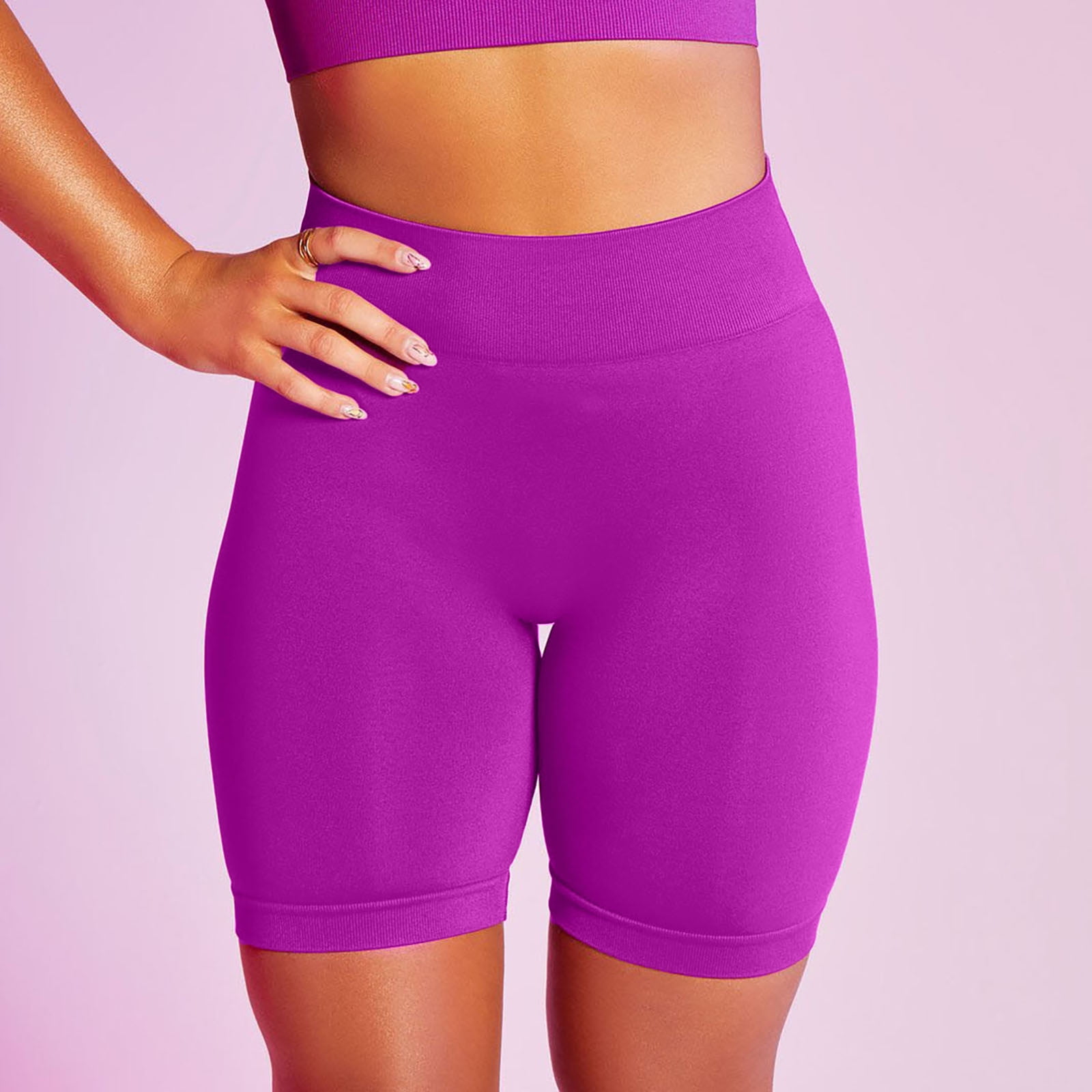 VEKDONE 2023 Clearance Women Workout Shorts Scrunch Butt Lifting ...