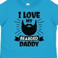 thumbnail image 4 of Inktastic I Love My Bearded Daddy for Fathers Day with Grunge Boys Toddler T-Shirt, 4 of 5