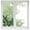Green, variant on Palm Leaves Tropical Window Privacy Film, Green Botanical Summer Static Cling UV Sun Blocking Heat Control Window Tint Day and Night, Non-Adhesive Reusable One Way Windows Privacy Cover 19.6''x39.3''