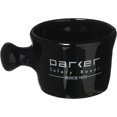 thumbnail image 1 of Taza de afeitar Parker Deluxe, gres, estilo boticario, color negro, 1 of 6