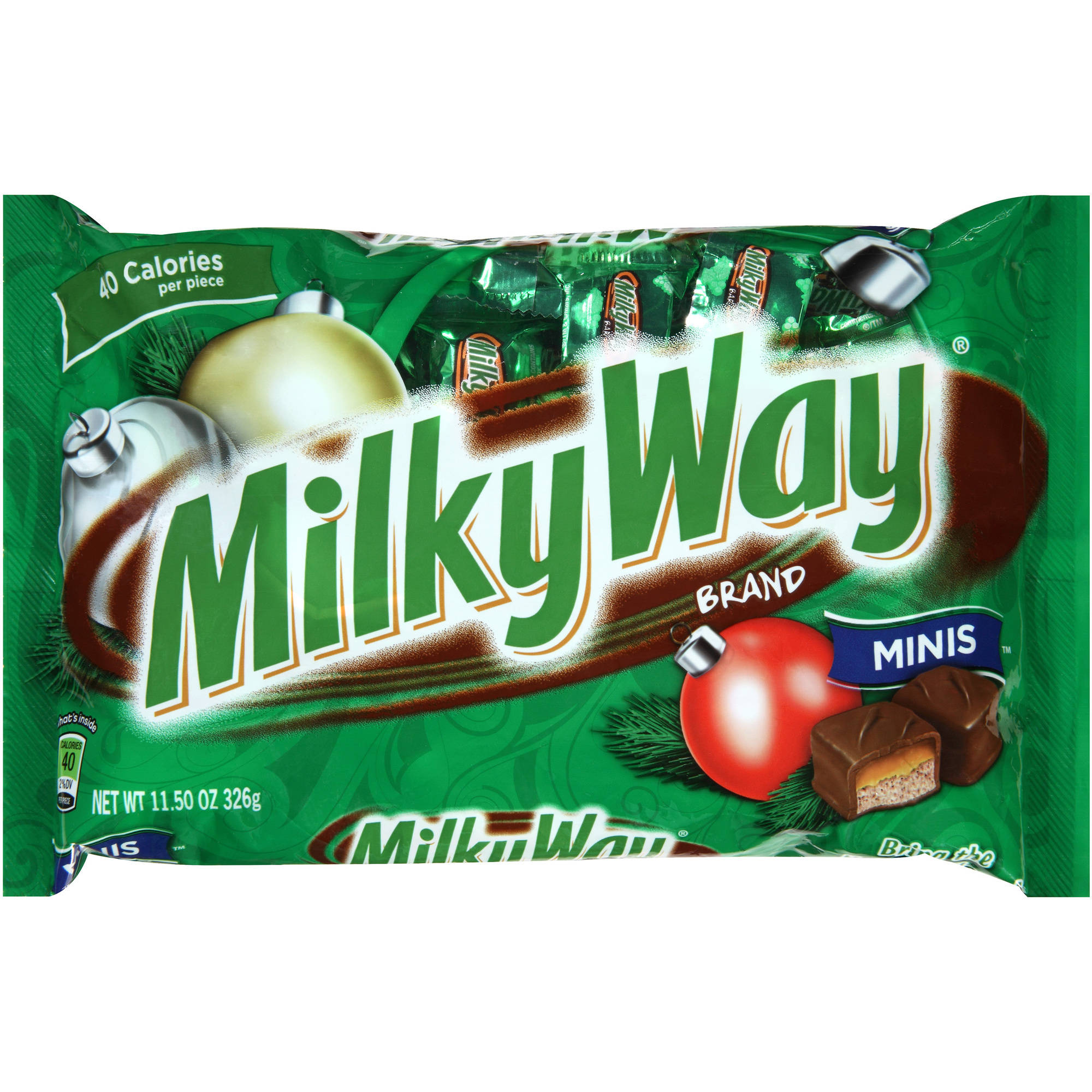 Milky Way Holiday Minis Chocolate Candy, 11.5 Oz. - Walmart.com ...