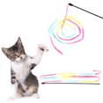 thumbnail image 4 of WDOplteas Para Gatos Tela Iris Raya Tease Cats Rod Teaser Juguete para Gatos, 4 of 8