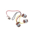 thumbnail image 4 of Arnés de cableado Yuarrent bajo 0,47 tapa 250k juego de ollas accesorios de guitarra eléctrica Kit precableado, 4 of 6