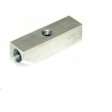 Manifold Tee - Female Tee - Billet Manifold