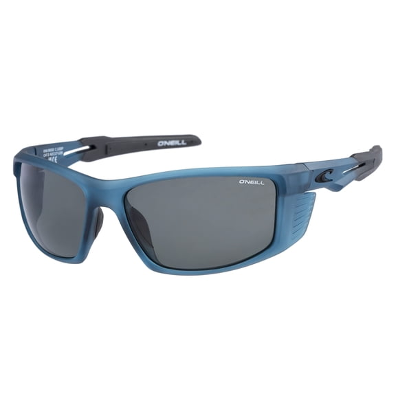 O'NEILL 9002 2.0 Polarized Men's Wrap Sunglasses, Matte Blue Crystal, 62 mm
