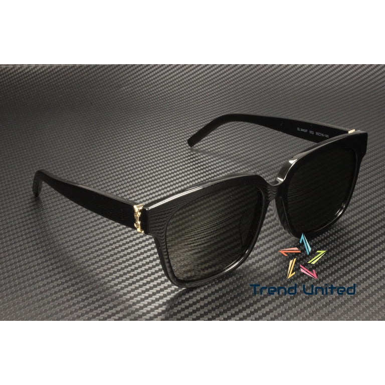 Saint Laurent Monogram SL M40/F Sunglasses 003 Black  display picture 1