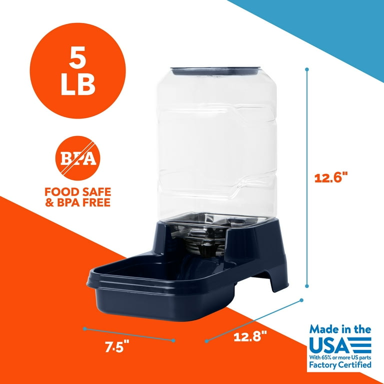 Gravity Feeder Auto Pet Feeder Walmart Cat Food Dog Food Dispenser