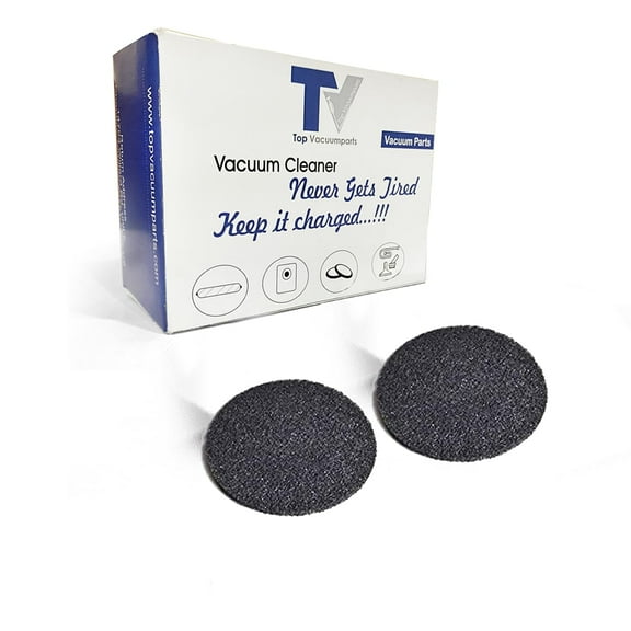 Replacement Part For Oreck Commercial 400112 Strip Orbiter Pad, 12 Diameter, Black, for ORB550MC Orbiter Floor Machine (Two Black)