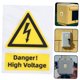 thumbnail image 5 of unbranded 2Ud Pegatina De Advertencia Seguridad Alto Amarillo Para Paneles Y Maquinaria, 5 of 8