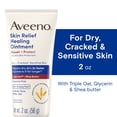 thumbnail image 4 of Aveeno Skin Relief Healing Ointment for Dry, Cracked Skin, Glycerin, Non-Greasy, 2 oz, 4 of 15