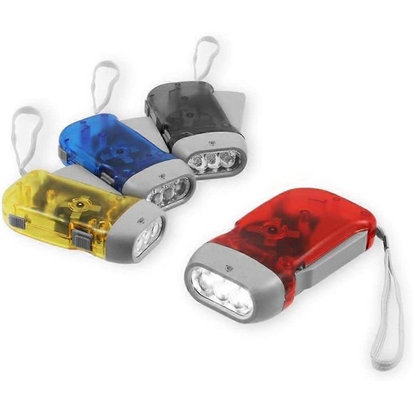4 Pack LED Flashlight Portable Flashlight 3 LED Flashlight