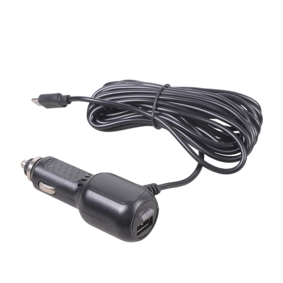12V-36V USB Car Adapter 5V3A Type C 343CM with Overcurrent for Camera Devices