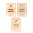 thumbnail image 3 of Juntas de Placa de Cuello de 4 Agujeros, 3 Uds., Almohadilla de Madera de Arce 0,25 0,5 1 Grado, Cuñas de Cojín para Guitarra Eléctrica, Accesorio de CUTICAT Junta de placa de cuello, 3 of 8