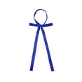 thumbnail image 1 of INSPIRAR CHIC Corbata de moño ajustable de color sólido para mujer, azul real, talla única, 1 of 5